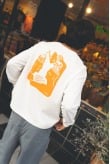 Młode Głowy LS - Vintage White - Manga larga