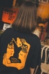 Młode Głowy Tee - Acid Black - Tees