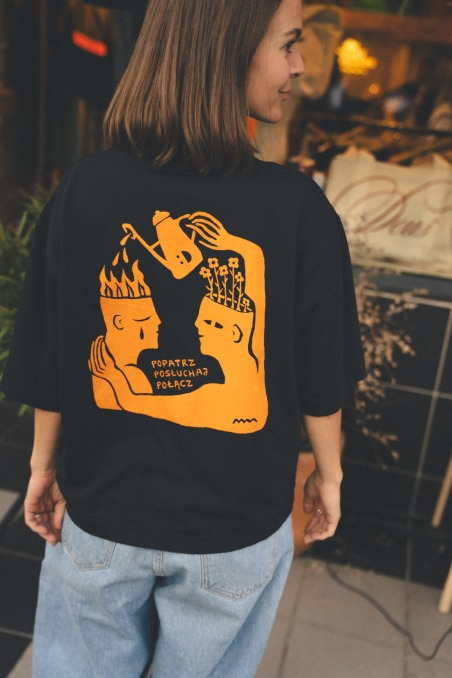 Młode Głowy Tee - Acid Black - Tees Młode Głowy Tee - Acid Black - Tees