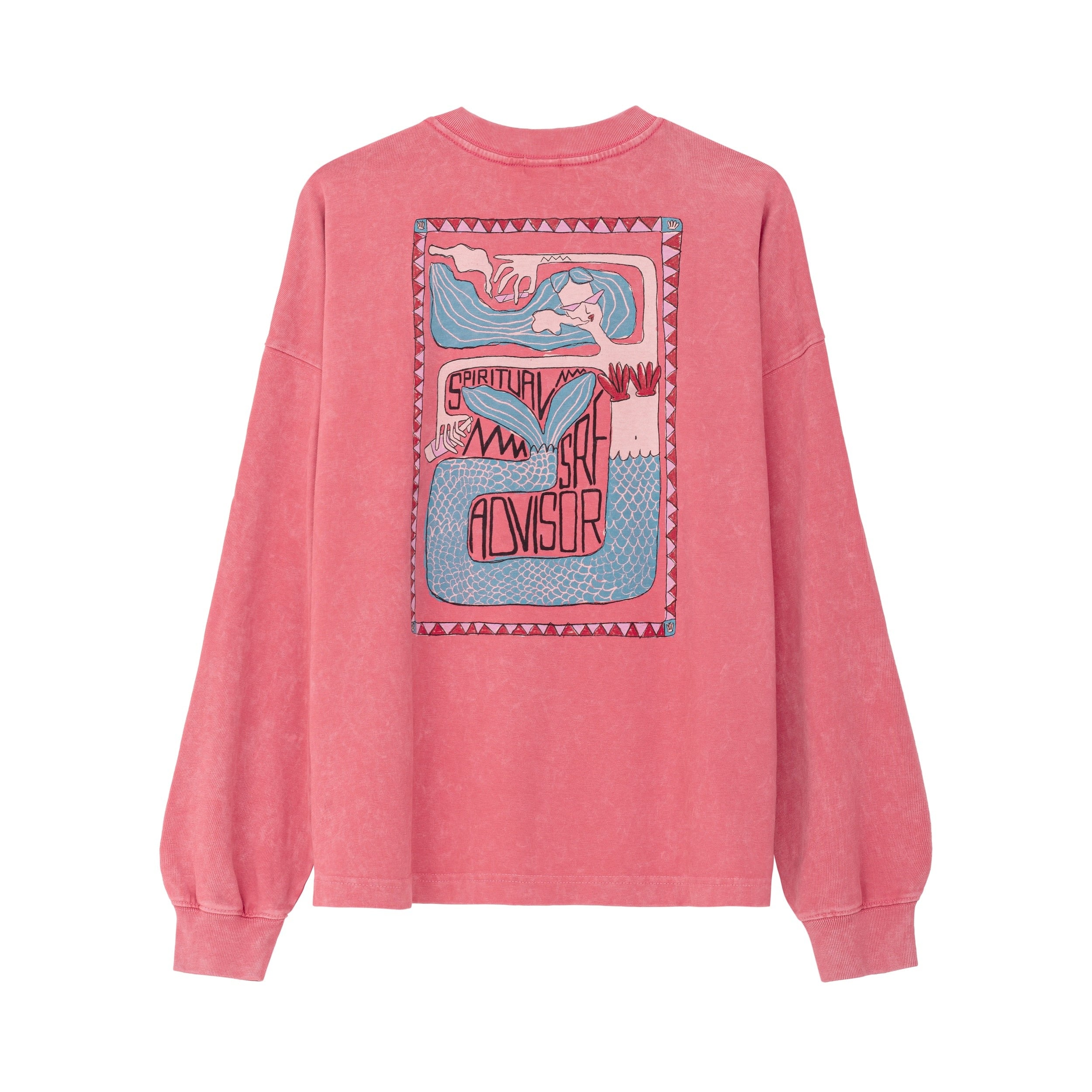 Spiritual Advisor Ls - Deep Pink - Longsleeve Spiritual Advisor Ls - Deep Pink - Longsleeve