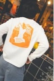 Młode Głowy LS - Vintage White - Manga larga