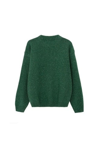 Beach Bum Sweater - Moss Green