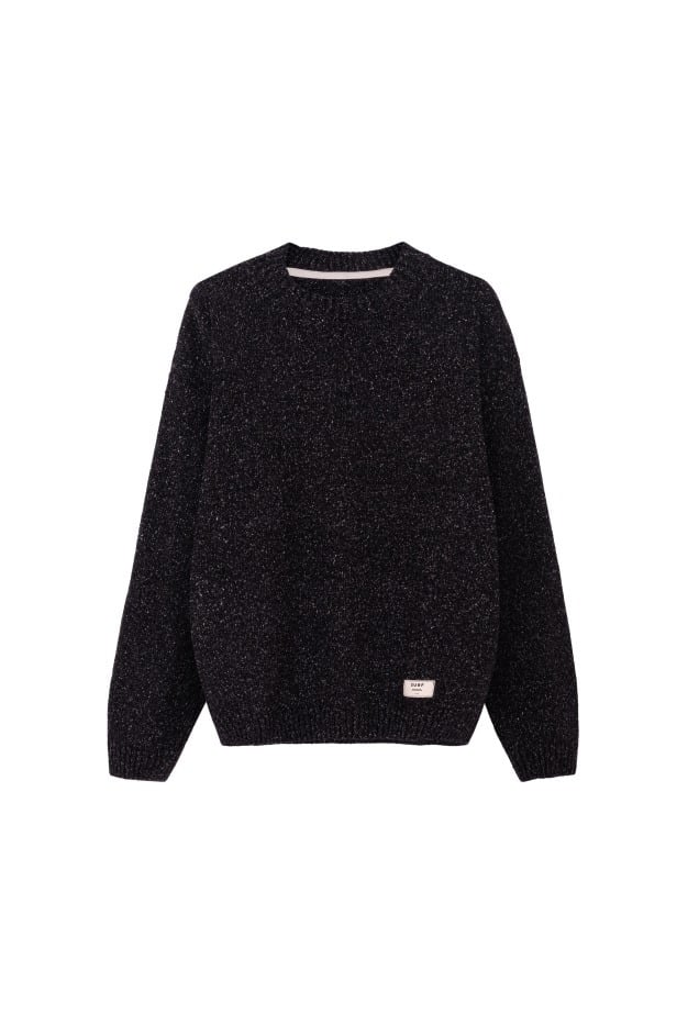 Beach Bum Sweater - Stardust Black - Sweaters & Jumpers Womens Beach Bum Sweater - Stardust Black - Sweaters & Jumpers Womens