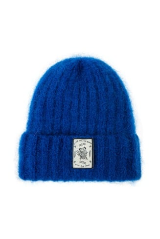Olivia Tiger Beanie - Cobalt Haze - Beanie Mutsen
