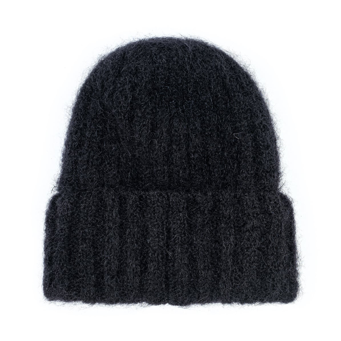 Olivia Wave Tiger Beanie - Space Black - Beanie Mutsen Olivia Wave Tiger Beanie - Space Black - Beanie Mutsen