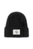 Olivia Wave Tiger Beanie - Space Black - Beanie Mutsen Olivia Wave Tiger Beanie - Space Black - Beanie Mutsen
