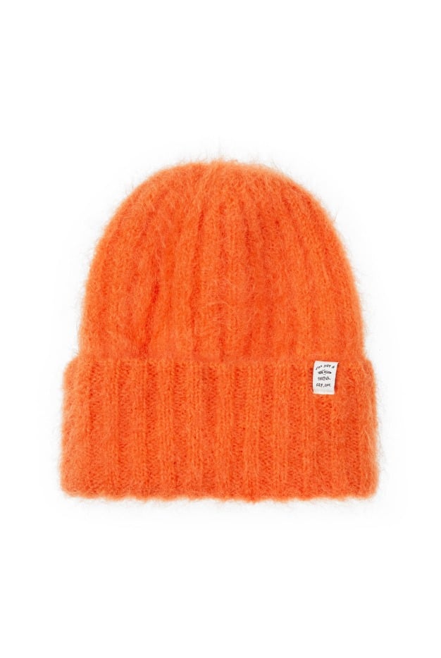 Olivia Beanie - Orange Punch - Beanie Mutsen Olivia Beanie - Orange Punch - Beanie Mutsen