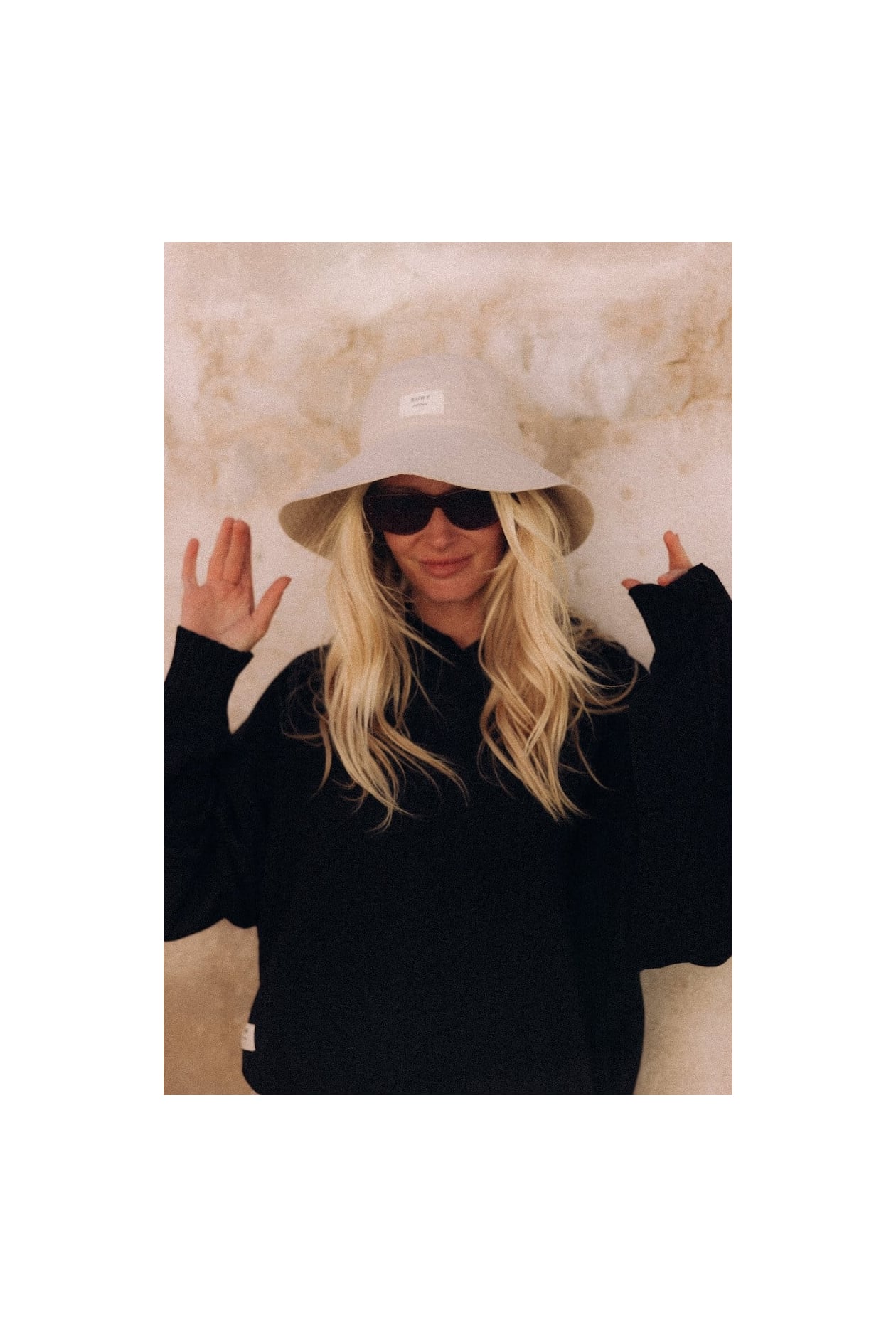 Summer Linen Hat - Champagne