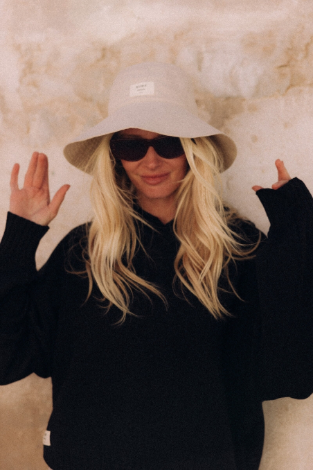 Summer Linen Hat - Champagne Summer Linen Hat - Champagne