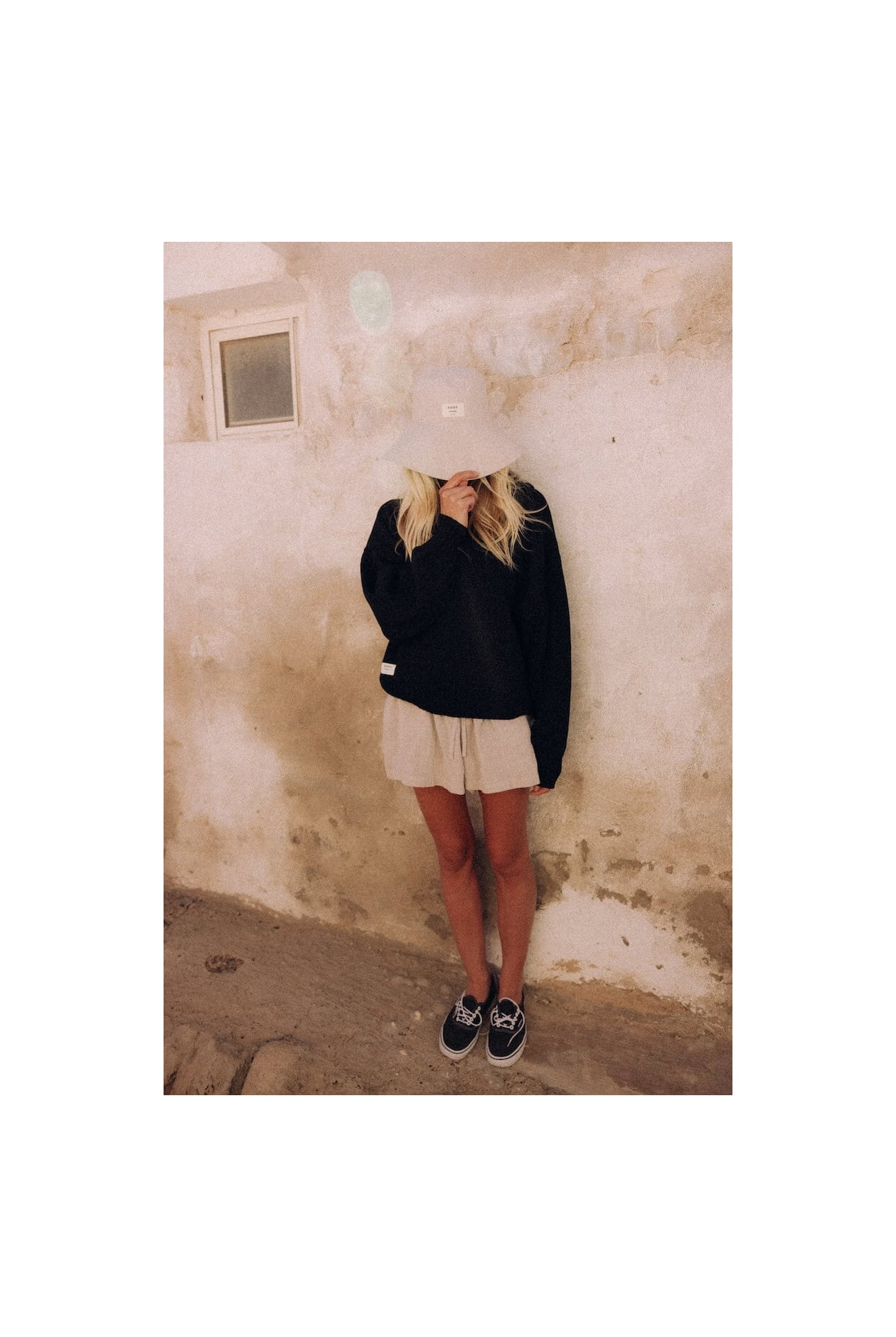 Summer Linen Hat - Champagne