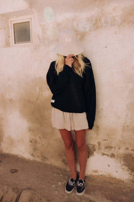 Summer Linen Hat - Champagne Summer Linen Hat - Champagne