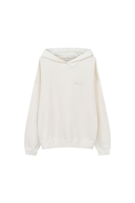 Waffle Hoodie - Vintage White Waffle Hoodie - Vintage White