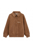 Cord Baseball Jacket - Toffee Cord Baseball Jacket - Toffee