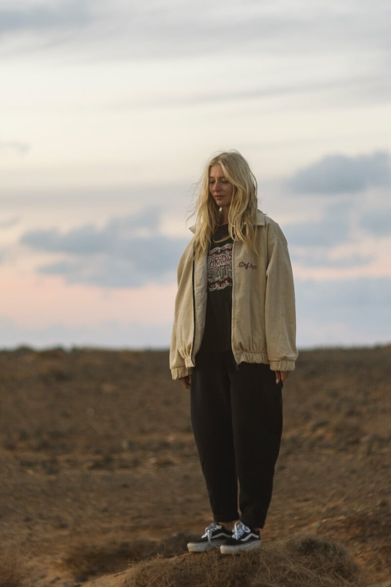 Slouchy Joggers - Acid Black