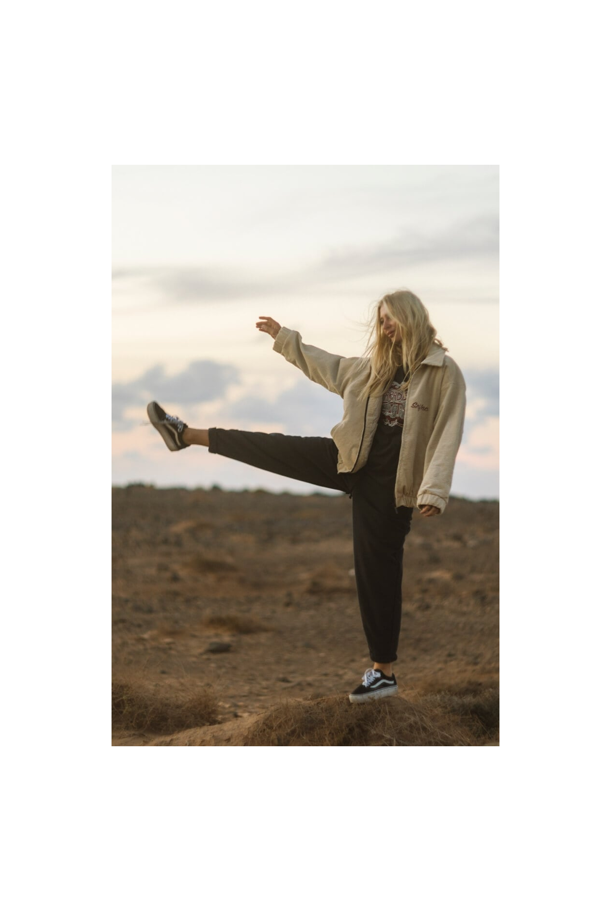 Slouchy Joggers - Acid Black Slouchy Joggers - Acid Black