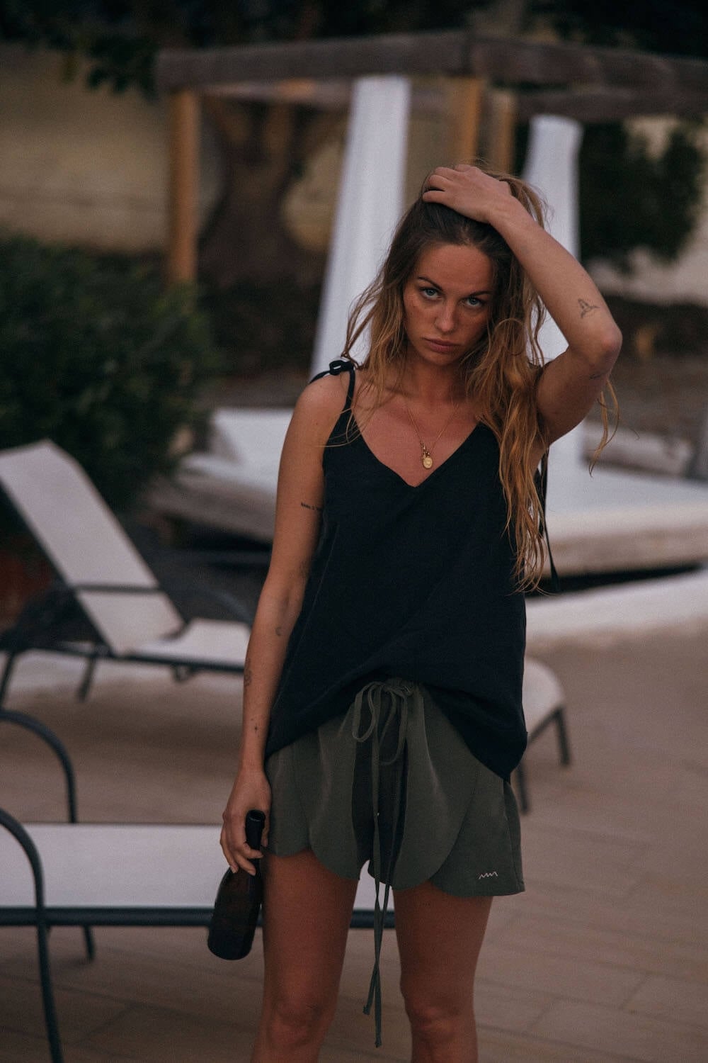 Ethereal Shorts - Olive