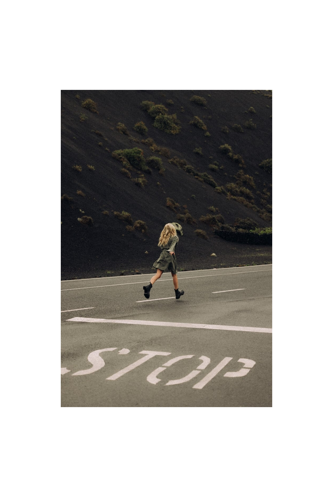 Kimono Dress - Olive