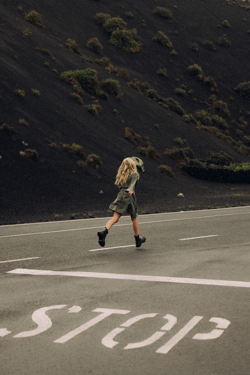 Kimono Dress - Olive