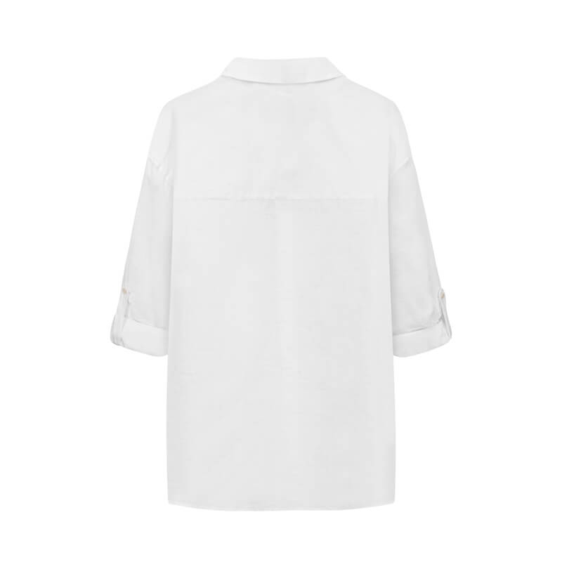 Linen Shirt - Paper White
