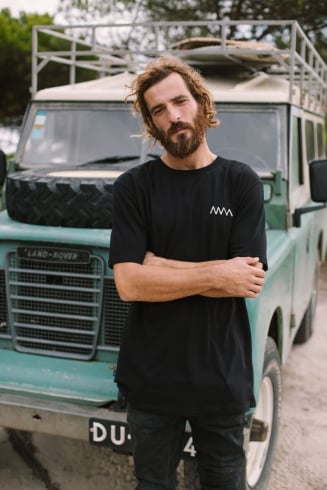 North Seas Tee - Space Black