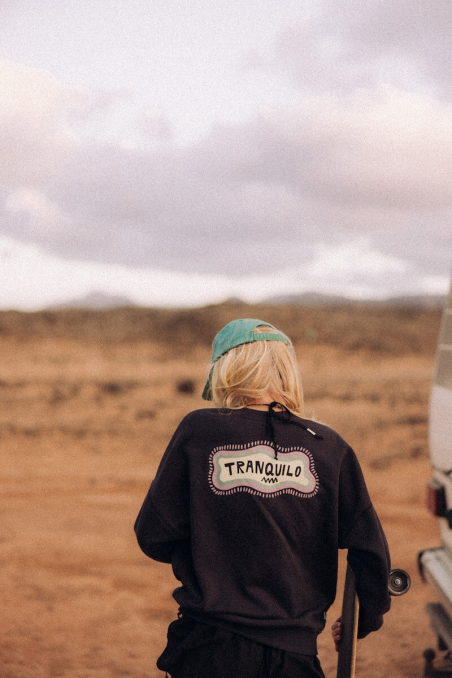 Tranquilo Sweat - Acid Black Tranquilo Sweat - Acid Black