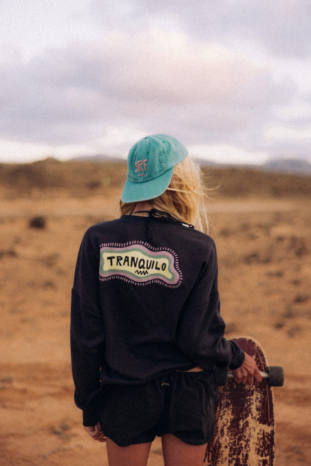 Tranquilo Sweat - Acid Black Tranquilo Sweat - Acid Black