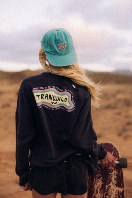 Tranquilo Sweat - Acid Black Tranquilo Sweat - Acid Black