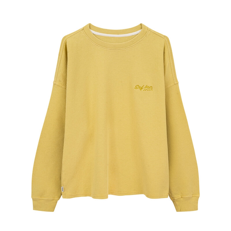 Waffle Longsleeve - Yellow Snow