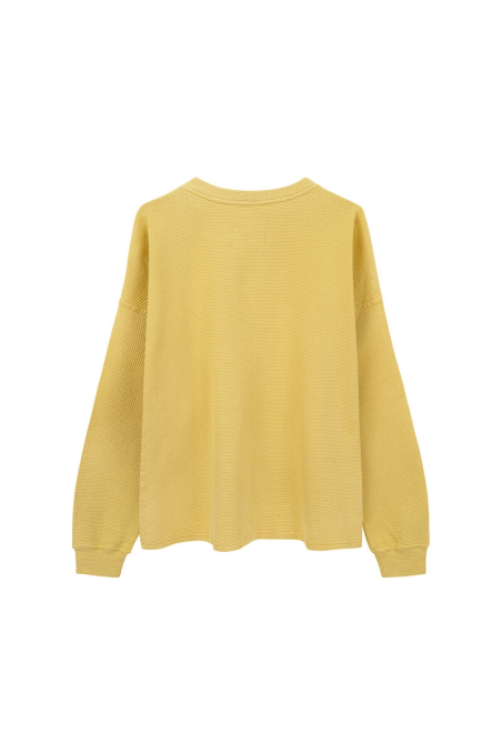 Waffle Longsleeve - Yellow Snow Waffle Longsleeve - Yellow Snow