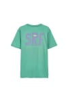 SRF Washed Tee - Poison Green