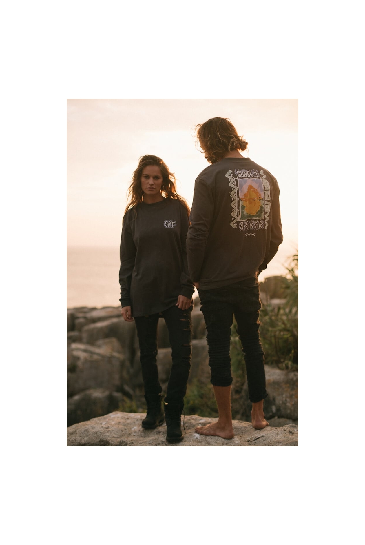 Sunset Seeker LS - Stone Grey