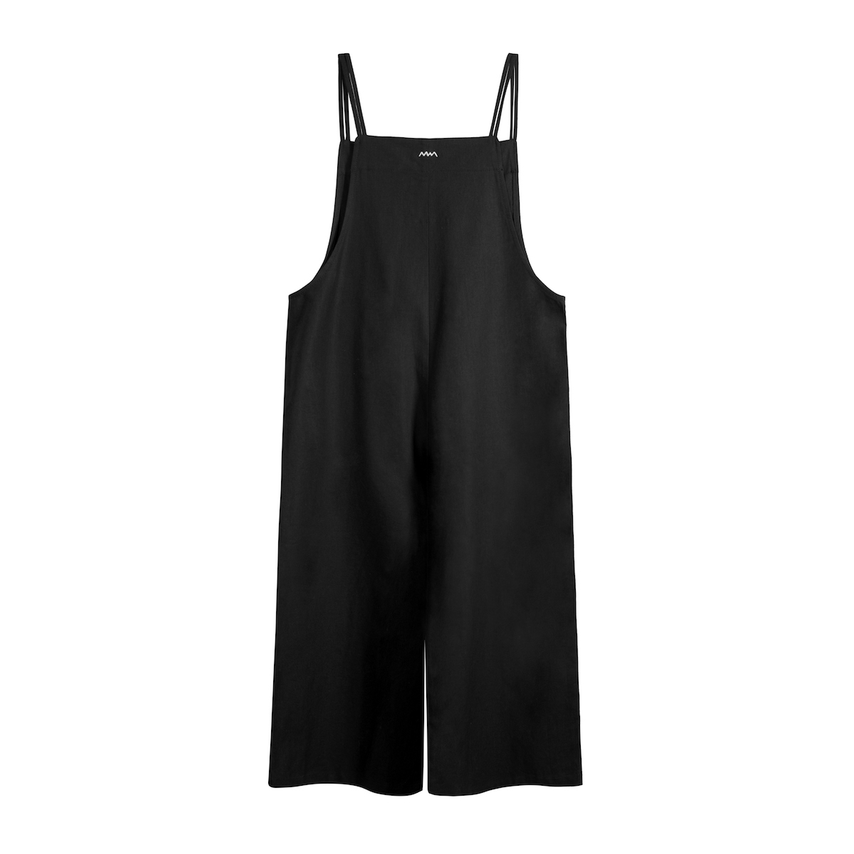 Linen Culotte Suit - Space Black