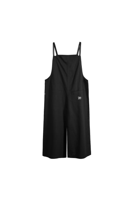 Linen Culotte Suit - Space Black Linen Culotte Suit - Space Black