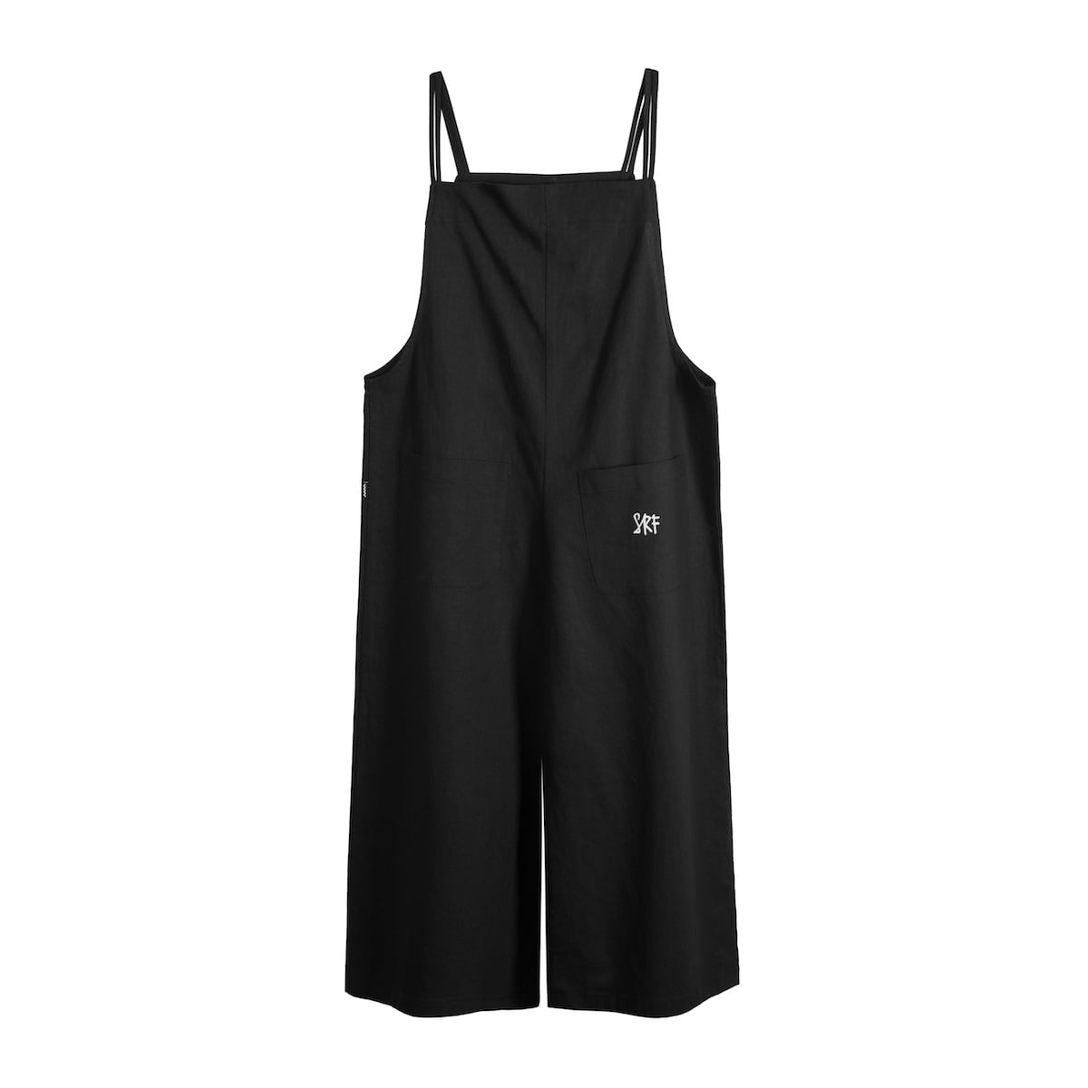 Linen Culotte Suit - Space Black