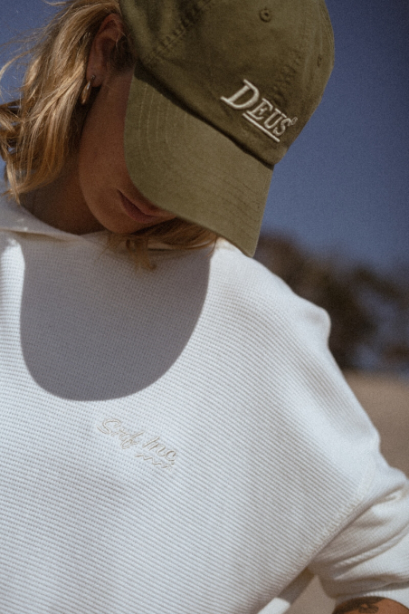 Waffle Hoodie - Vintage White Waffle Hoodie - Vintage White