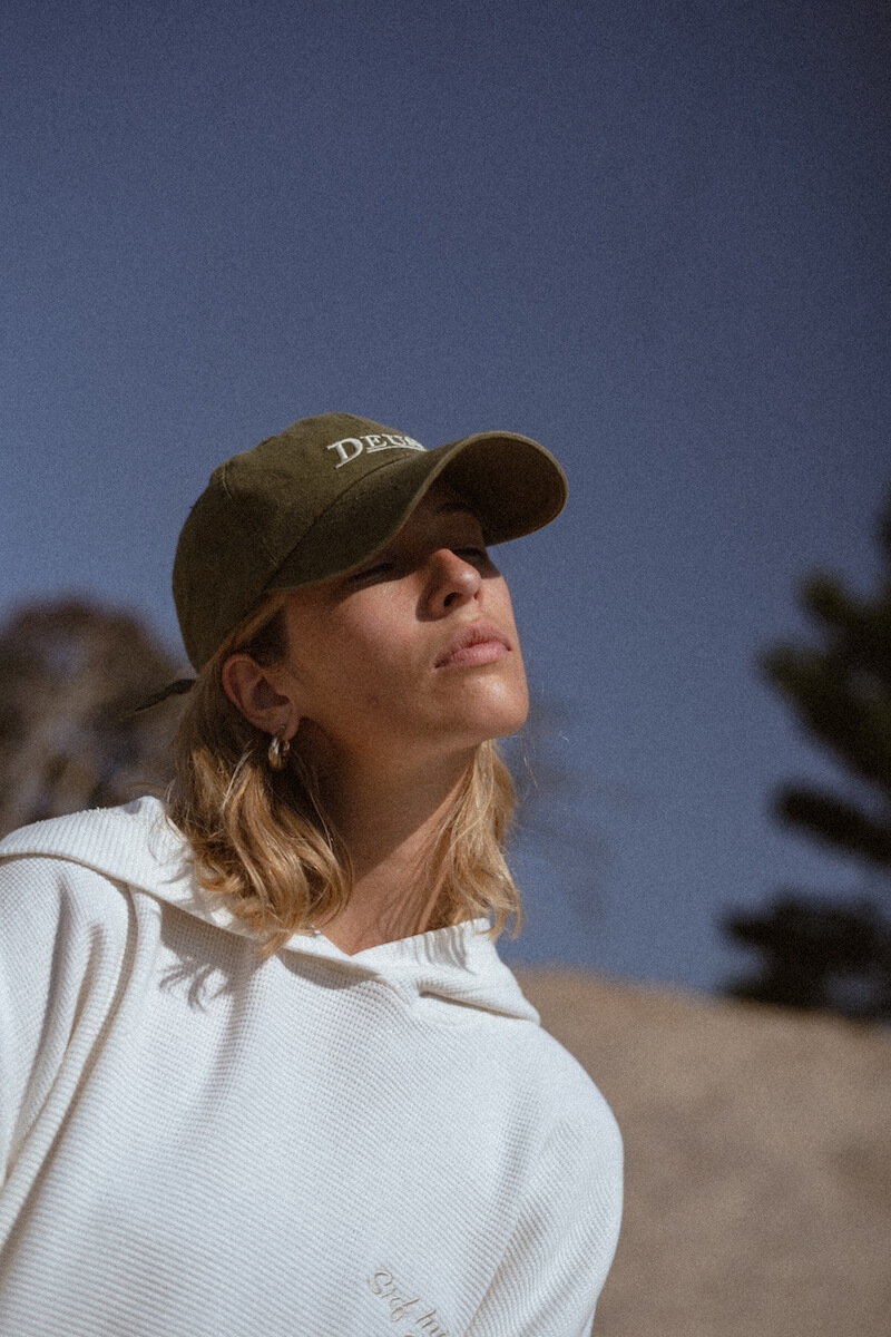 Waffle Hoodie - Vintage White