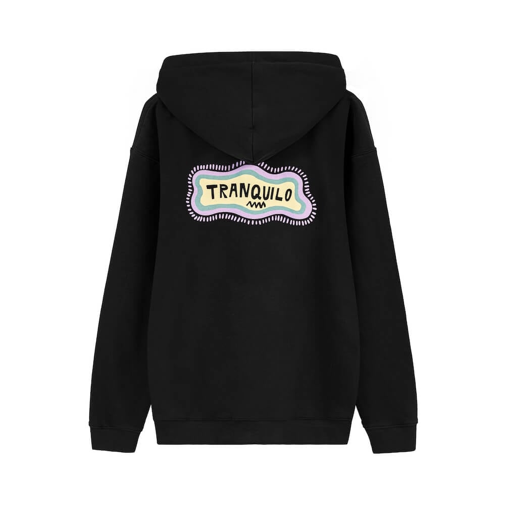 Tranquilo Hoodie - Acid Black