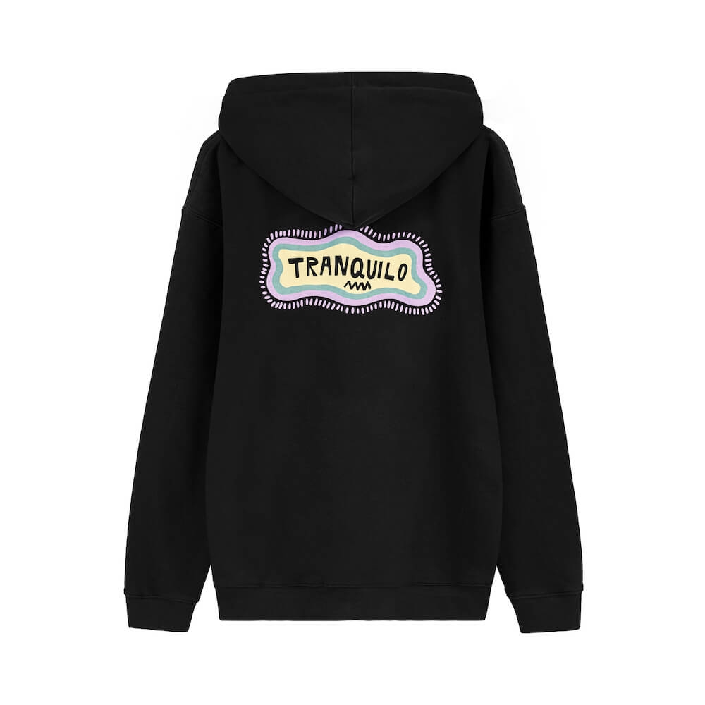 Tranquilo Hoodie - Acid Black