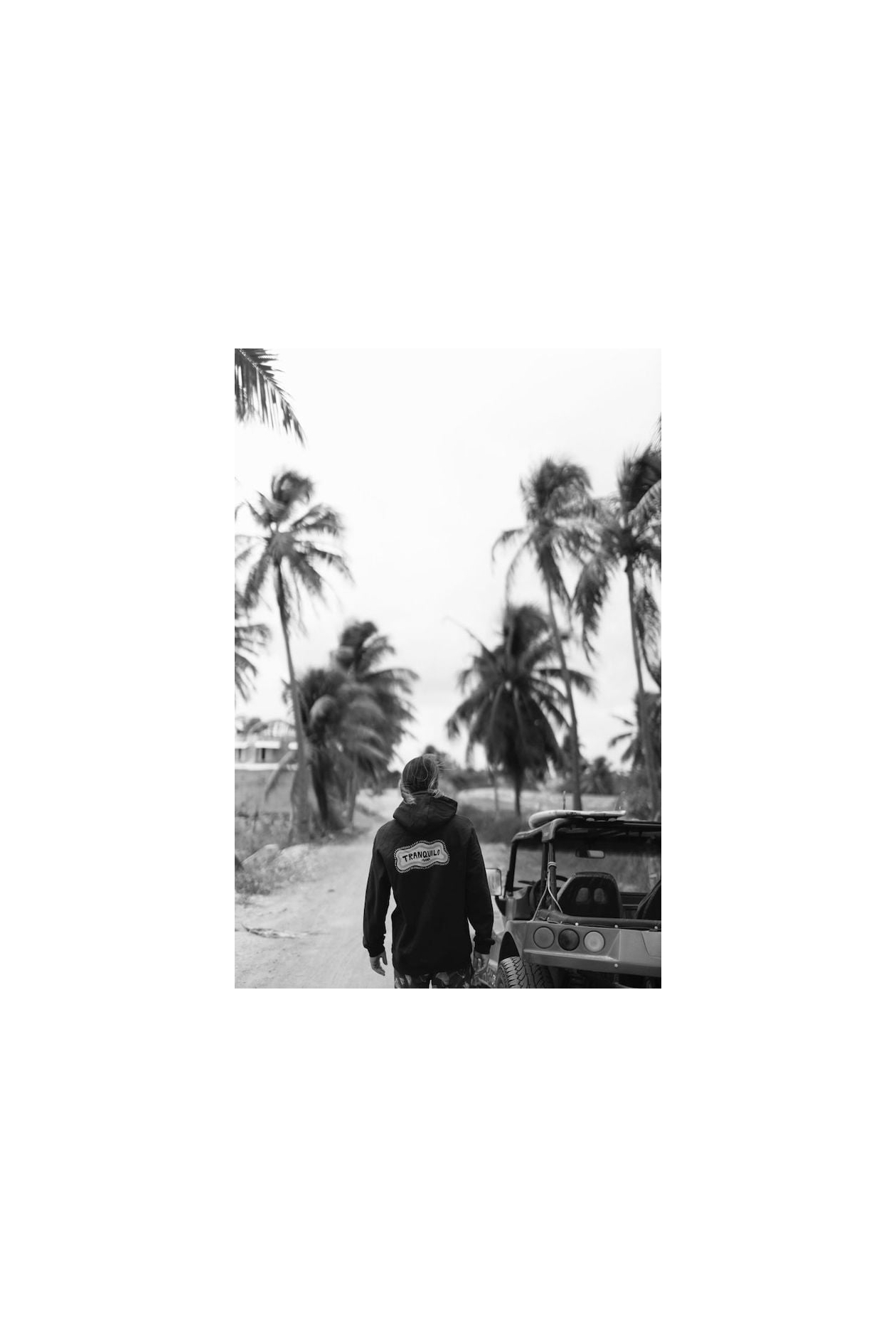 Tranquilo Hoodie - Acid Black Tranquilo Hoodie - Acid Black