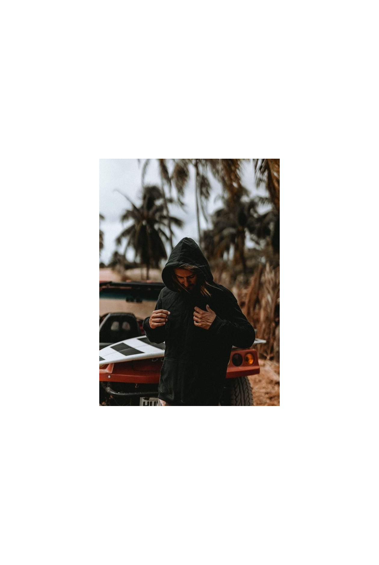 Tranquilo Hoodie - Acid Black Tranquilo Hoodie - Acid Black