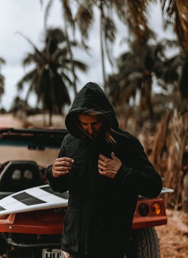 Tranquilo Hoodie - Acid Black