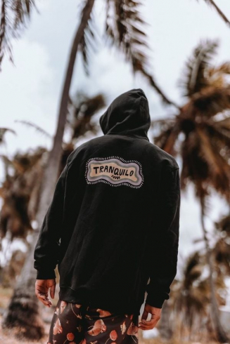 Tranquilo Hoodie - Acid Black