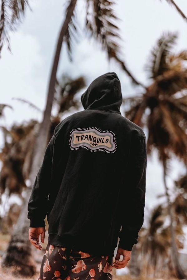 Tranquilo Hoodie - Acid Black