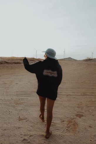 Tranquilo Hoodie - Acid Black