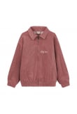 Cord Baseball Jacket - Raspberry Punch Cord Baseball Jacket - Raspberry Punch