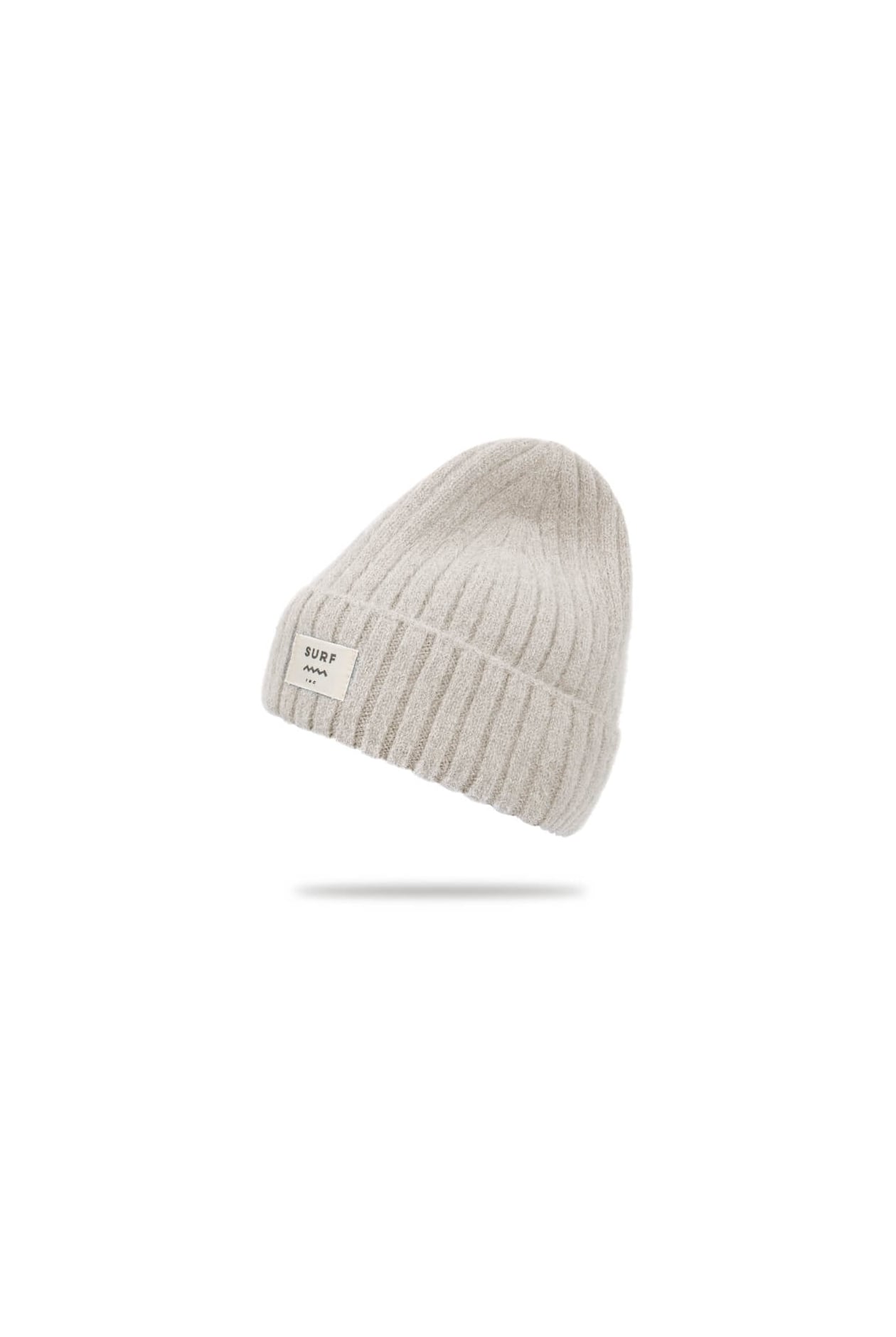 Rib Fluffy Beanie - Cookie Rib Fluffy Beanie - Cookie