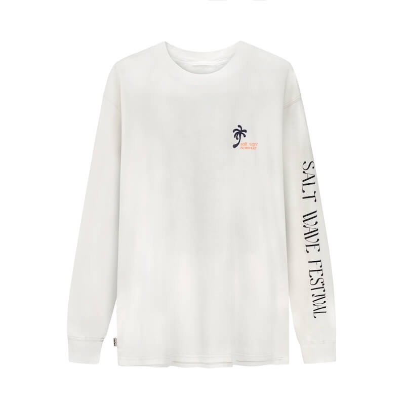 Salty Dreams LS - Vintage White