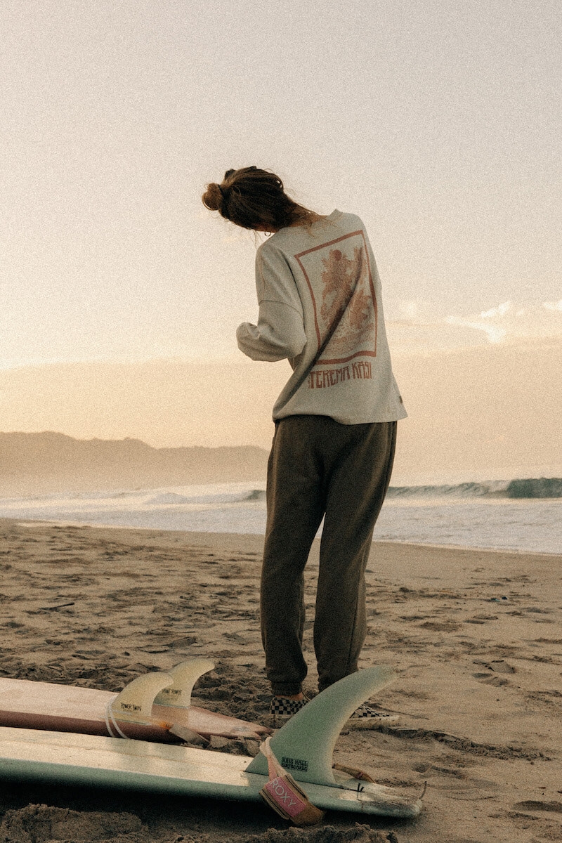 Rasp Terima Kasih LS - Dirty White