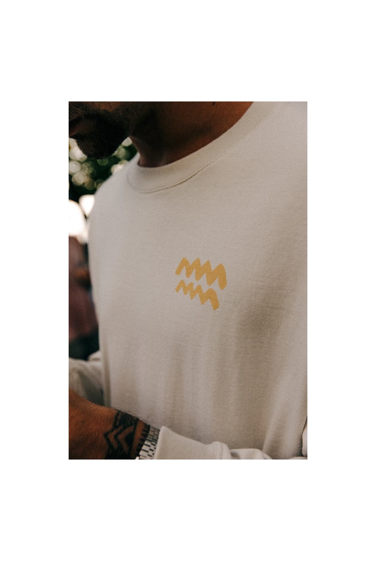 Sea Lions LS - Dirty White