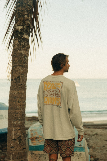 Sea Lions LS - Dirty White Sea Lions LS - Dirty White